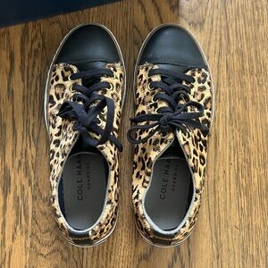 Cole Haan Leopard Print Sneakers